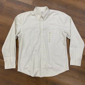 Men's White Button Down Shirt NWT
